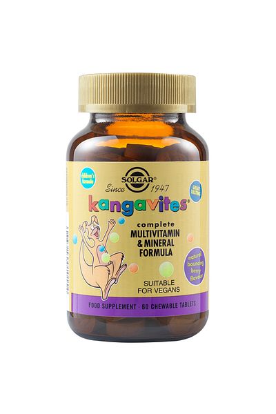 Solgar Kangavites Multivitamins X 60 Chewable Tablets,