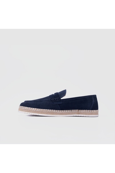 TOGO Lacivert Erkek Espadril Loafer Ayakkabı [052305]