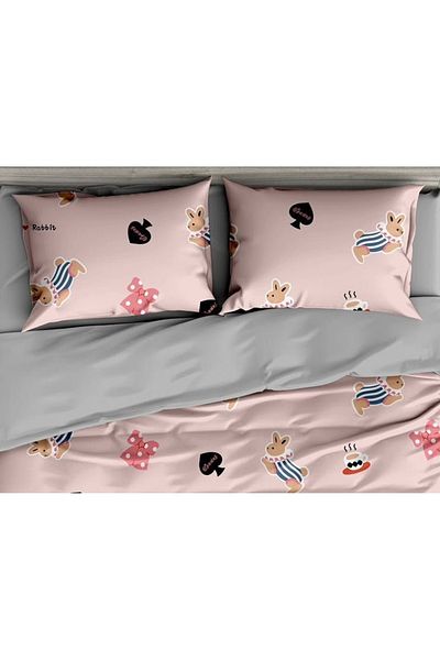 CHIRASO CHIRASO Linen, 100% Cotton, Classic Sheet 155x230 cm, Duvet Sheet 160x200 cm, 2 Pillowcases