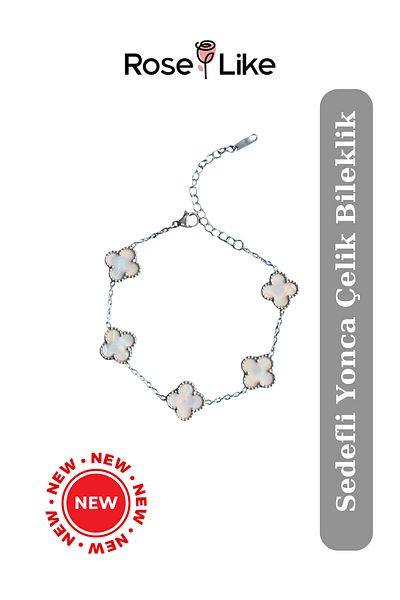 RoseLike Clover Steel Bracelet