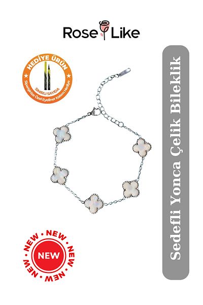 RoseLike Clover Steel Bracelet