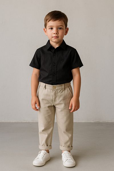 rg kidsstore Boys' Linen Trousers - Comfortable and Stylish Design