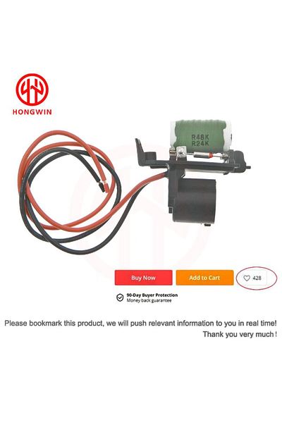 Choice Genuine No.:94749639 Radiator Fan Blower Motor Resistance Fits Chevrolet Cruze 1.8L Opel Astra Za...