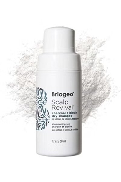 briogeo شامبو جاف بالفحم والبيوتين 50 جرام – detox، تنشيط وزيادة حجم الشعر