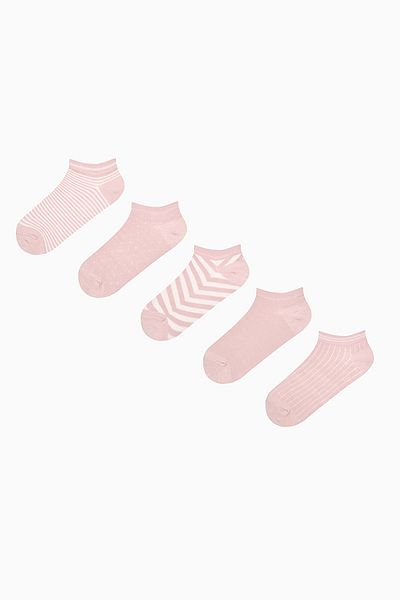 Penti 5 Pairs Cotton Multi-Pattern Booties Socks