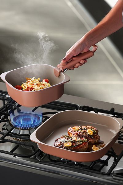 NEOFLAM Fika Comfort Terracota Cookware and Pan Set 10 Pieces