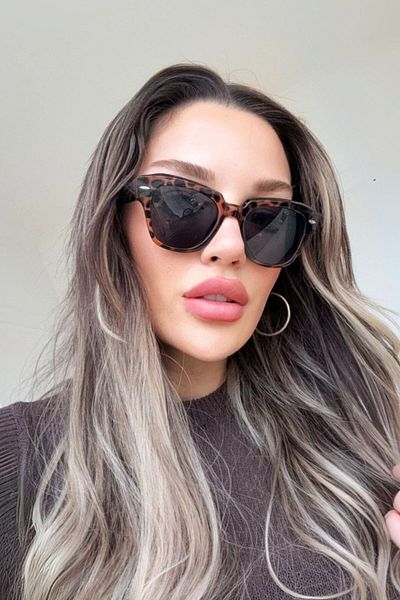REN EYEWEAR نظارات شمسية نسائية للموسم الجديد بإطار سميك / نظارات رين