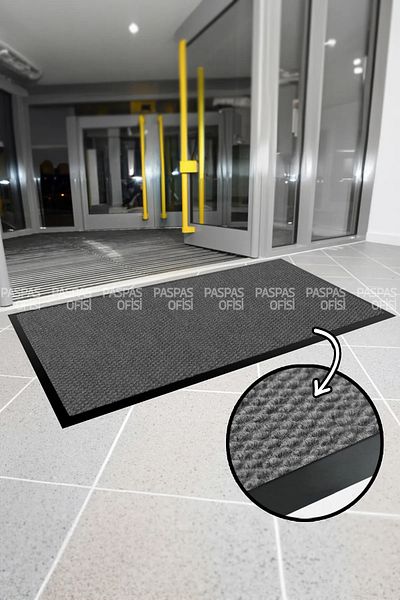Paspas Yap Entrance Mat with Non-Slip Ramp - Dust, Humidity and Water Catching, for Apartment, Shop and Workplace