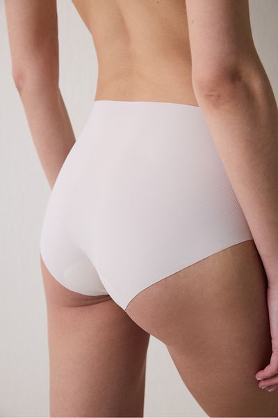 Penti Slip din ceramică bej cu acoperire cu laser cu nervuri