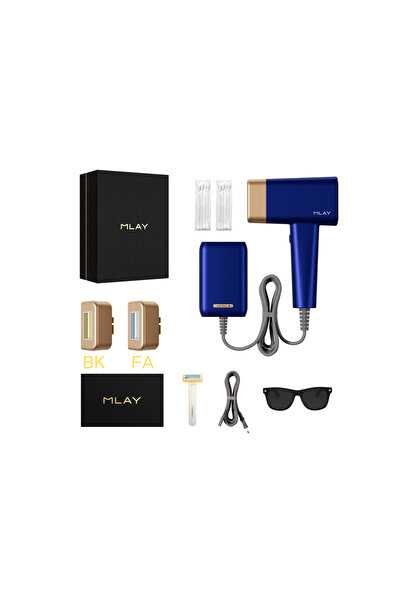 Mlay Lolo Butık -t16 (HR BK FA) Yakut Mavi Renk Ev Tipi Lazer Epilasyon Cihazı
