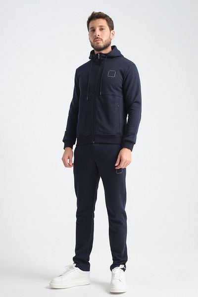 Shooter Σετ ανδρικής φόρμας - Navy Blue, Εποχιακή, Πολυτελής Ποιότητα, Βαμβακερή