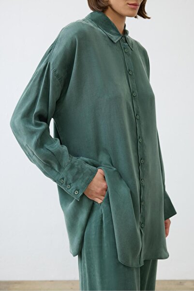 TERZİ DÜKKANI Prime Suit with Silk Trousers - Khaki