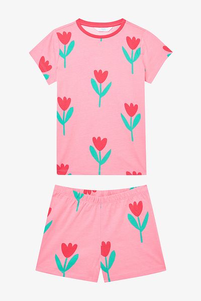 Penti Girl's Flowers Multicolored 2-Piece Pajama Set