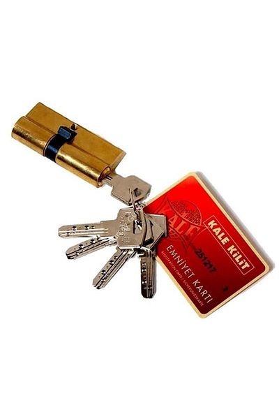 Kale Kilit 164bne اسطوانة كروية 90 ملم نيكل