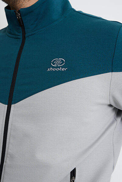 Shooter Sportswear Elite Mevsimlik Erkek Eşofman Takımı Rahat Form Günlük Kullanım