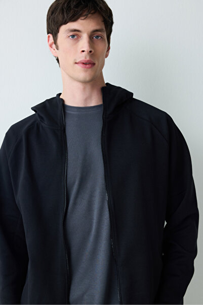Penti Erkek Timeless Turtleneck Siyah Pijama