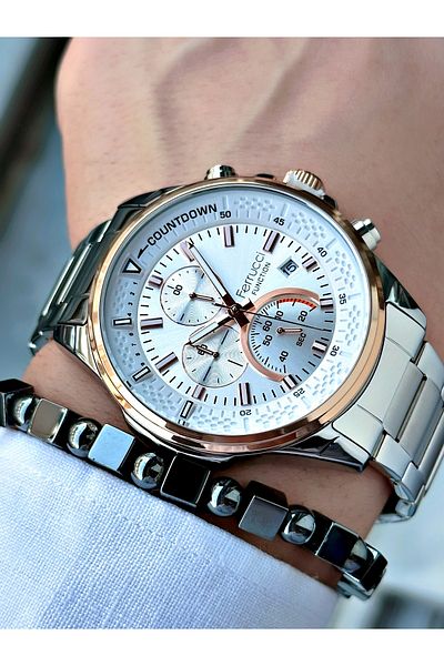 Ferrucci Funciton Multi Function 3 Atm Waterproof Men's Wristwatch