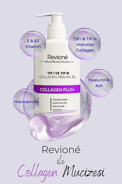 Revione Collagen Plus Peeling Gel Anti-Aging and Anti-Wrinkle Body and Face 200 ml