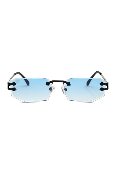 OS Sunglasses Ochelari de soare Praga albaștri pentru bărbați și femei