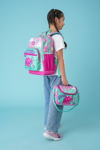 Wia Set of 3 Turtle Themed Children's School Bags