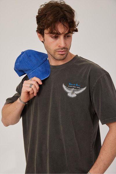 NOMARC Power of Peace Washed Smoked Tshirt