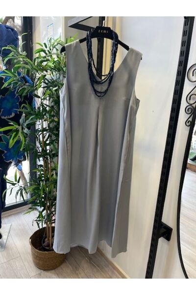 Yame DÜZ V YAKA ELBİSE