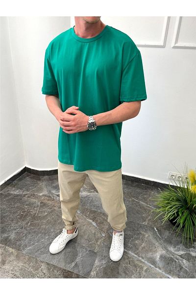 NOMARC Μπλουζάκι Basic Emerald Green με ίσιο κόψιμο