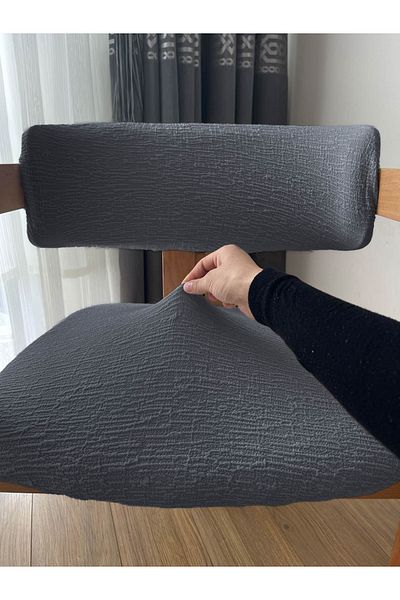 Faiend Κάλυμμα καρέκλας Lycra Elastic - Μαξιλάρι καρέκλας Jacquard (60x70) και (40x70)
