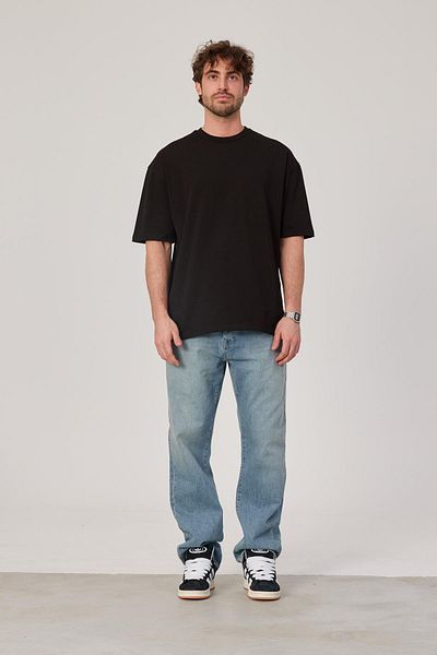 NOMARC Μαύρο Oversize Basic T-Shirt
