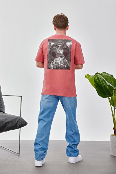 NOMARC Ανδρικό μπλουζάκι Muhammad Ali Bank Dusty Rose