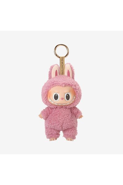 Schulzz Labubu Have a Seat, Cute Monsters Labubu Colorful Plush Toy Keychain Fashion Bag