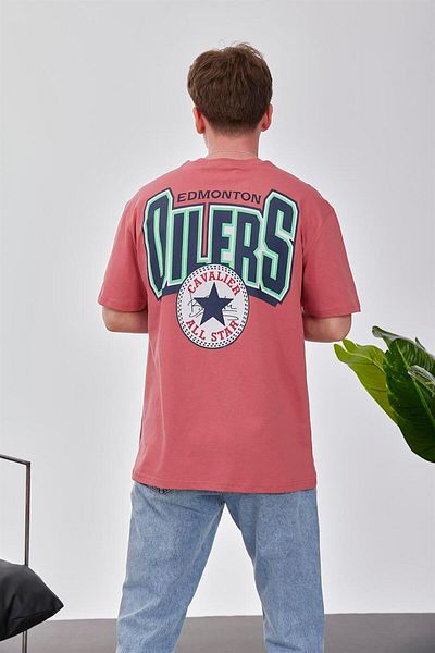 NOMARC Μπλουζάκι Oilers Dusty Rose