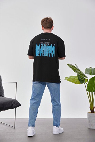 NOMARC Ανδρικό μπλουζάκι Suprematism σε μαύρο χρώμα