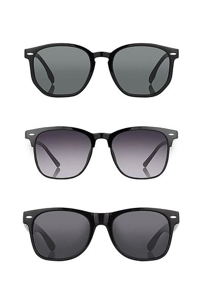 Marco Kinary Unisex Sunglasses with Uv400 Protection 3-Piece Opportunity Set