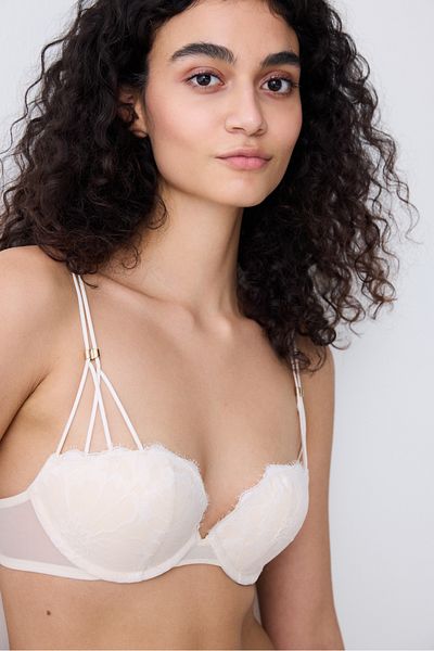 Penti Σουτιέν Daphne Push Up Balconet Cream