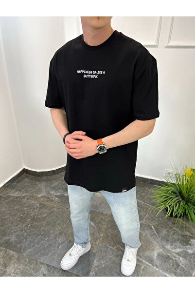 NOMARC Ανδρικό μπλουζάκι με μοτίβο πεταλούδας στο πίσω μέρος