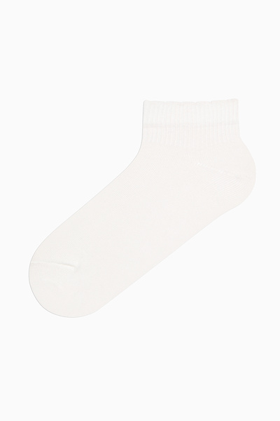 Penti Прекрасни флорални бели, ментово-зелени чорапи с 3 гнезда