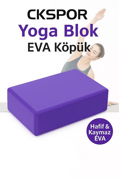 CKSpor Yoga Block Yoga Foam Bodybuilding and Exercise Equipment