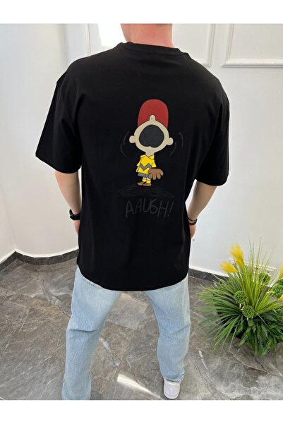 NOMARC Ανδρικό μπλουζάκι Aaugh μαύρο