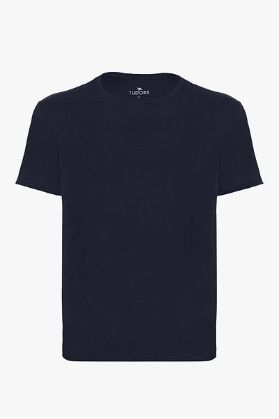 Tudors Μπλουζάκι Unisex Slim Fit Slim Fit 100% βαμβακερό μαλακό μπλουζάκι με λαιμόκοψη