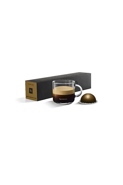 Nespresso Vertuo Double Espresso Chiaro Capsule Coffee 10 Pcs