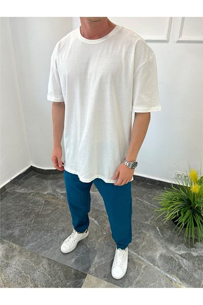 NOMARC Μπλουζάκι Basic Off-White με ίσια κοπή