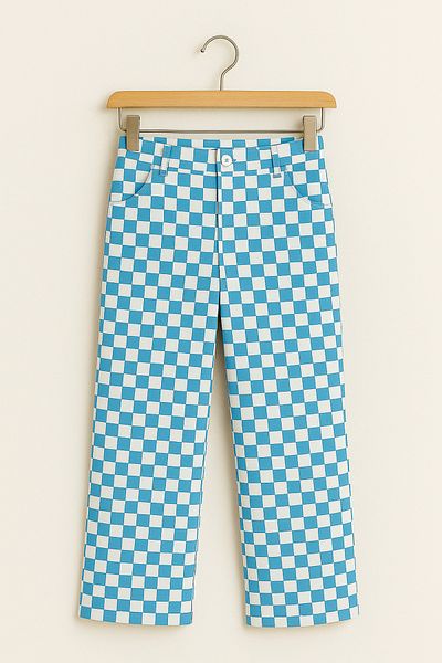 Hilal Akıncı Kids Colorful Checkered Pants