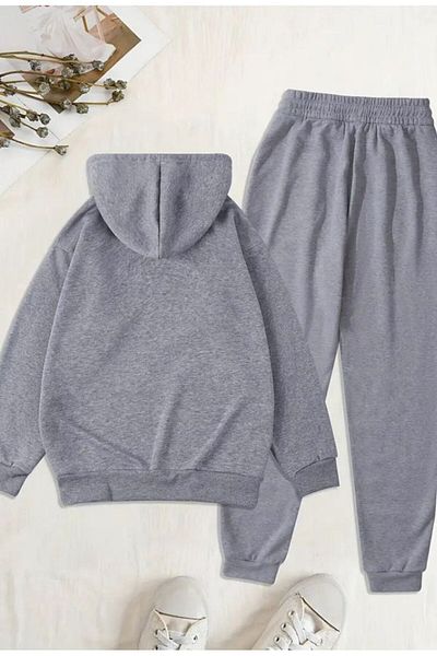 VERSCOVE Sweat Kangaroo Pocket Hoodie Set
