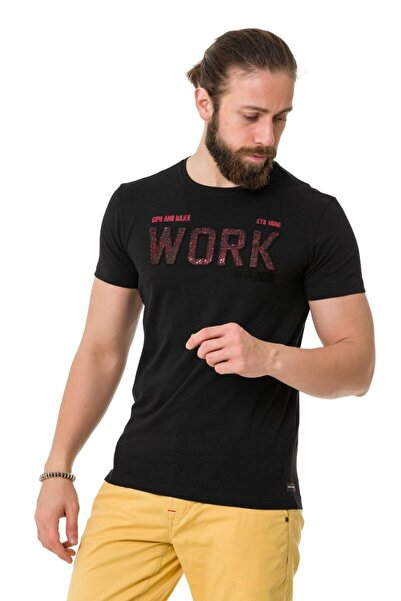 Cipo & Baxx Ct734 piece filler embossing t-shirt