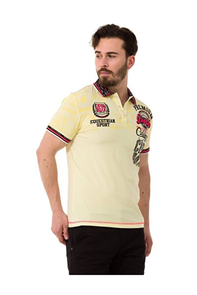 Cipo & Baxx Μπλουζάκι με μοτίβο πόλο με λαιμόκοψη CT738