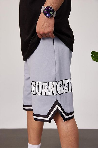 NOMARC Šedé šortky Guangzhe – pohodlný design