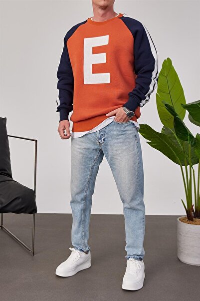 NOMARC Φούτερ με στάμπα με γράμμα E