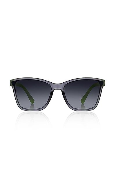 Kinary Children's Sunglasses Smoked Frame Green Handle 4010