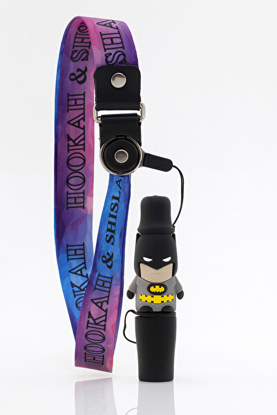 nargilestore Figürlü Boyunluk Askılı Sipsi - Batman